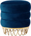 Revolve Velvet Ottoman/Stool - Sterling House Interiors