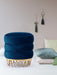 Revolve Velvet Ottoman/Stool - Sterling House Interiors