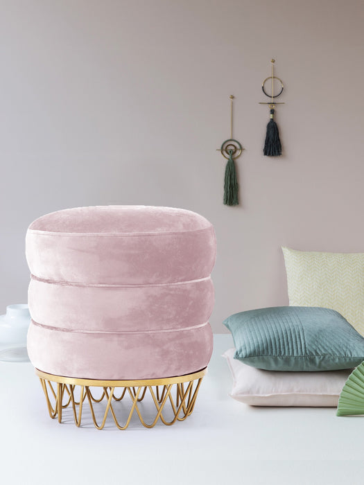 Revolve Velvet Ottoman/Stool - Sterling House Interiors