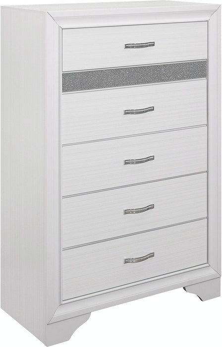 Luster Bedroom Chest - White