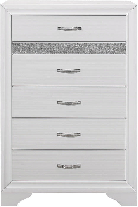 Luster Bedroom Chest - White