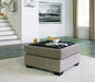 Creswell Ottoman With Storage - Sterling House Interiors