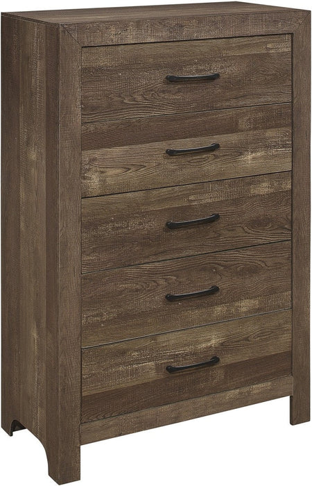 Corbin Bedroom Chest - Brown