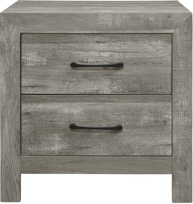 Corbin Bedroom Night Stand - Gray