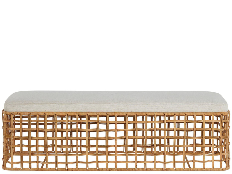 Getaway Rattan Bench Light Brown