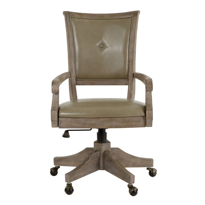 Lancaster Fully Upholstered Swivel Chair