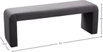 MinimalistVelvet Bench - Sterling House Interiors