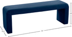 MinimalistVelvet Bench - Sterling House Interiors