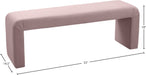 MinimalistVelvet Bench - Sterling House Interiors