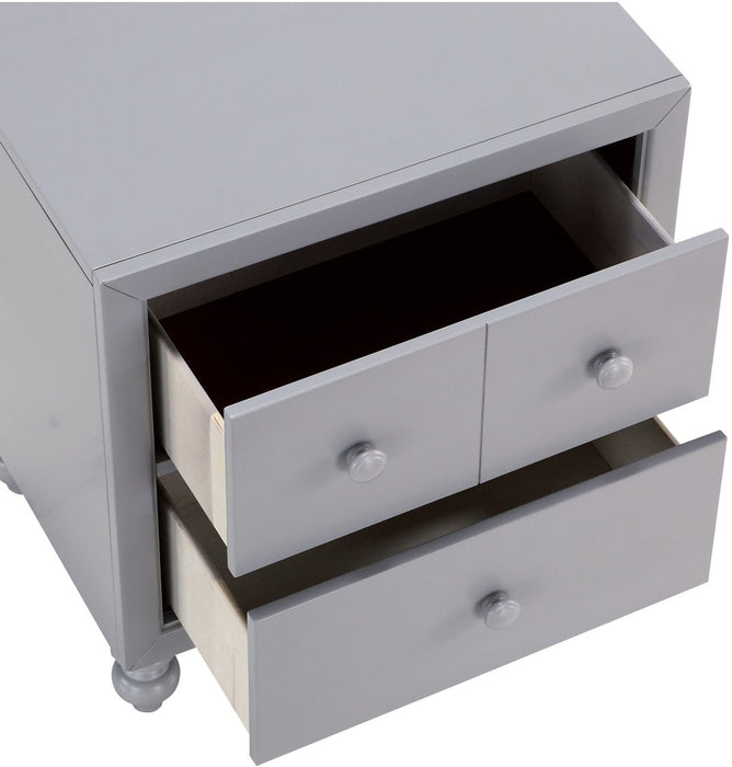 Wellsummer Bedroom Night Stand - Gray