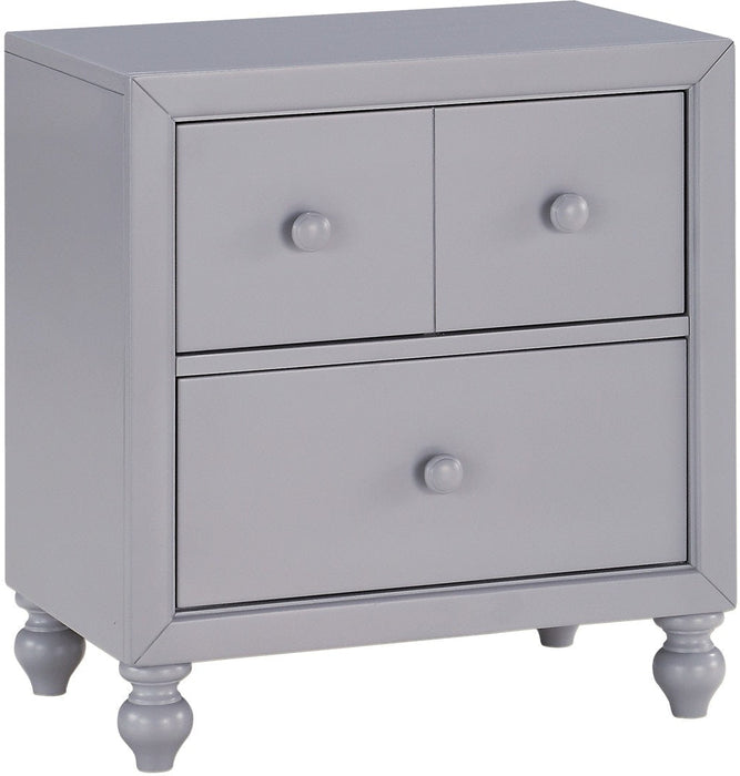 Wellsummer Bedroom Night Stand - Gray