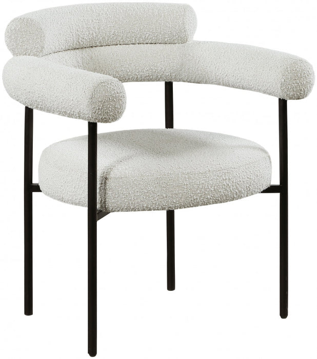 Blake Boucle Fabric Dining Chair - Sterling House Interiors