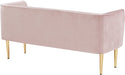 Audrey Black Velvet Bench - Sterling House Interiors