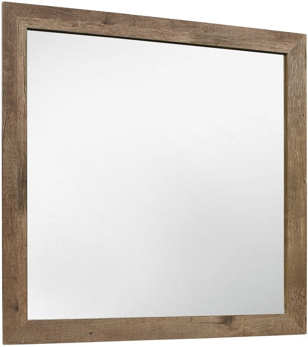 Mandan Bedroom Mirror - Pine Finish