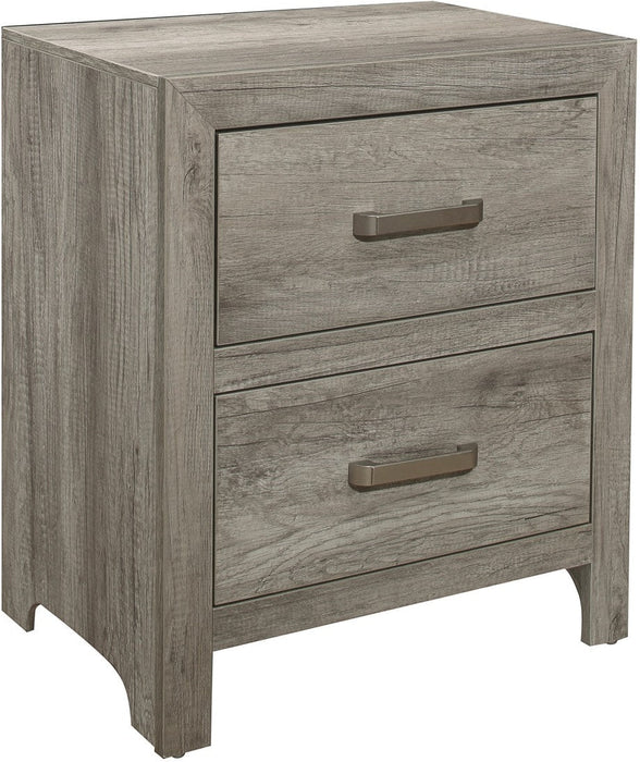 Mandan Bedroom Night Stand - Gray