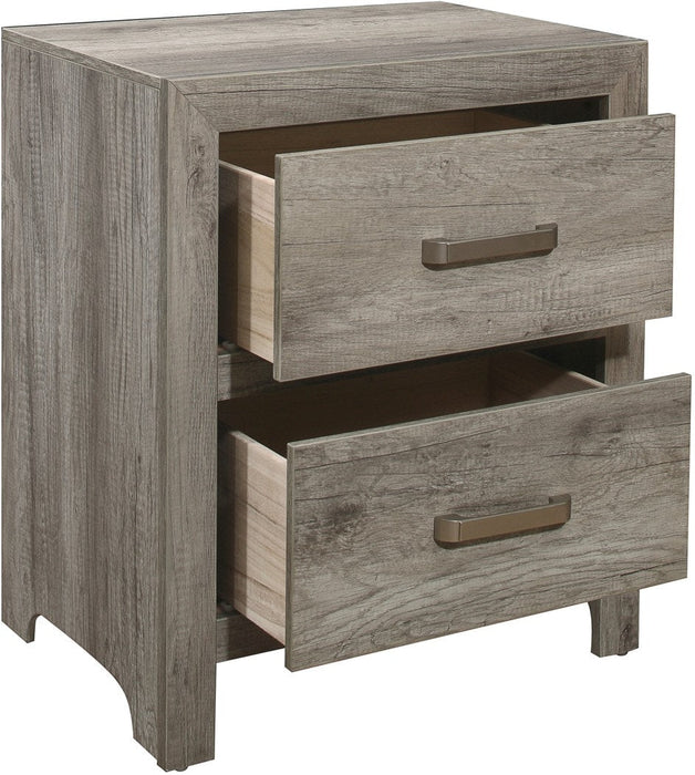 Mandan Bedroom Night Stand - Gray