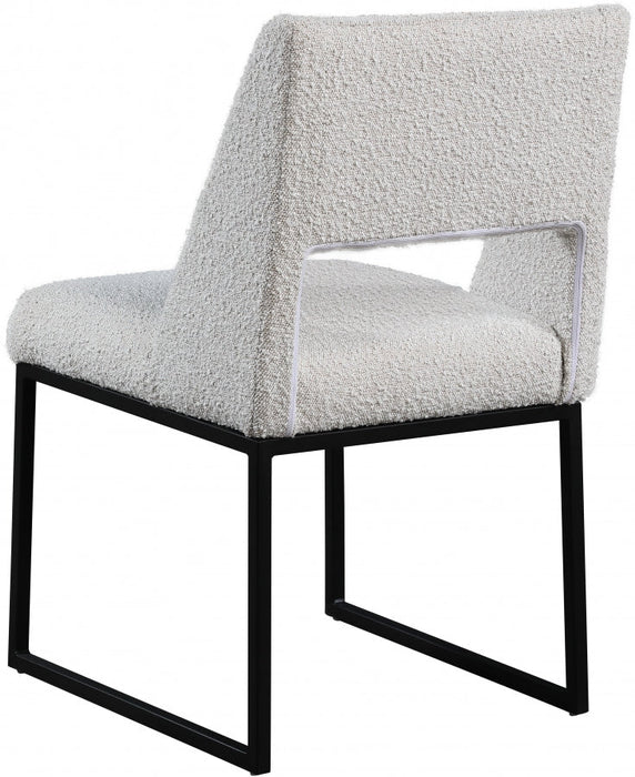 Jayce Boucle Fabric Dining Chair - Sterling House Interiors