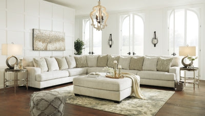 Rawcliffe 4-Piece Sectional with Ottoman