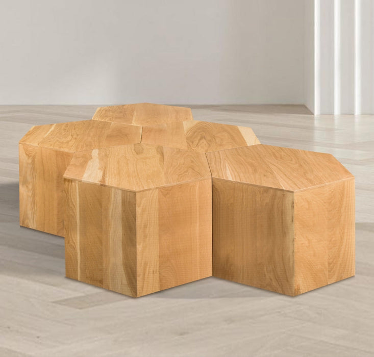 Eternal Natural 5PC Coffee Table - Sterling House Interiors