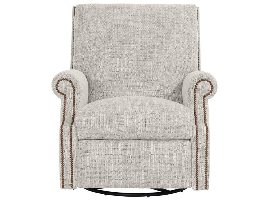 Maria Swivel Glider Recliner Special Order Pearl Silver