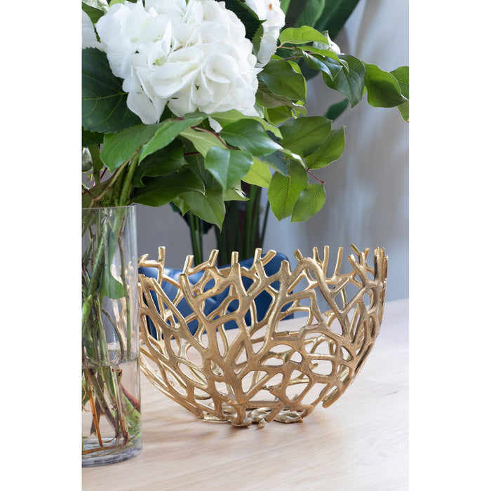 Nest Bowls (set Of 2) Gold