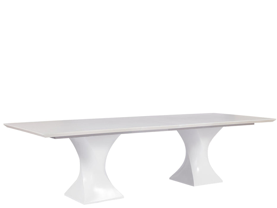 Miranda Kerr Brisbane Pedestal Dining Table White