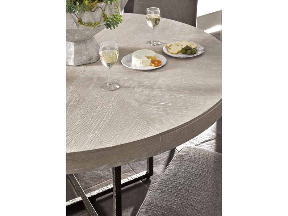 Modern Robards Round Dining Table Light Brown