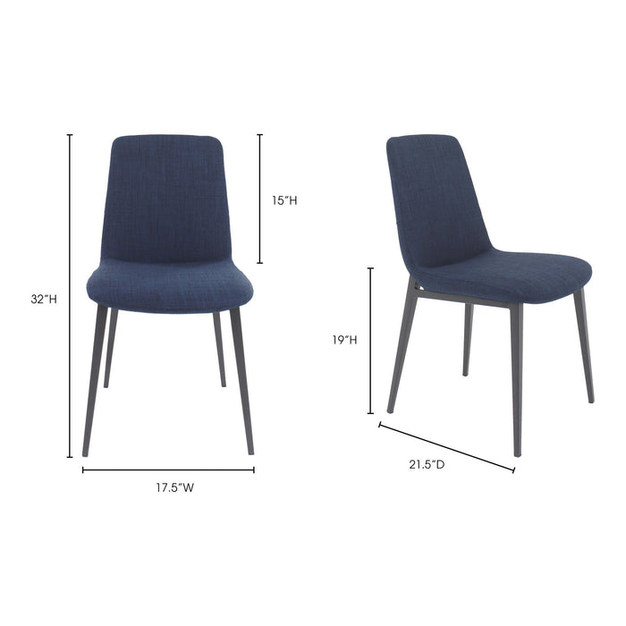 Kito Dining Chair Blue M2