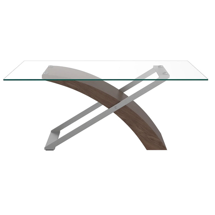 Veneta Rectangular Dining Table in Walnut - Furniture Depot