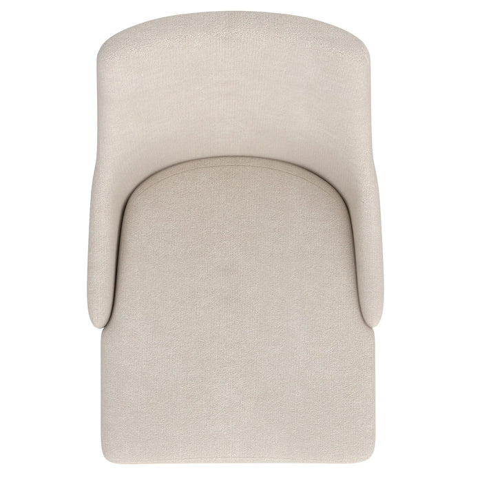 Cora Side Chair, set of 2 in Beige - Furniture Depot