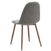 LYNA-SIDE CHAIR-GREY SET OF 4 - Furniture Depot
