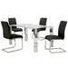 Maxim Side Chair, set of 2 in Black - Furniture Depot