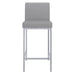 Porto 26" Counter Stool, Set of 2, in Grey - Furniture Depot