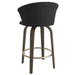 Tula 26" Counter Stool in Black - Furniture Depot