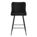 Xander 26" Counter Stool, Set of 2, in Black - Furniture Depot