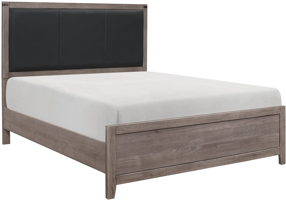 Woodrow Full Bed - Gray