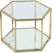 Sei Brushed Gold 1PC Coffee Table - Sterling House Interiors