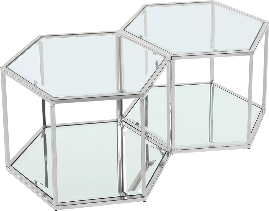 Sei Chrome 2PC Coffee Table - Sterling House Interiors