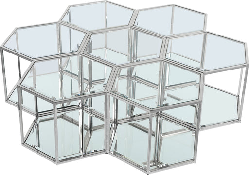 Sei Chrome 7PC Coffee Table - Sterling House Interiors