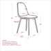 ABBOT BK-OLLY GY-5PC DINING SET - Furniture Depot