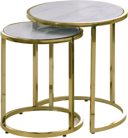 Massimo Gold End Table - Sterling House Interiors
