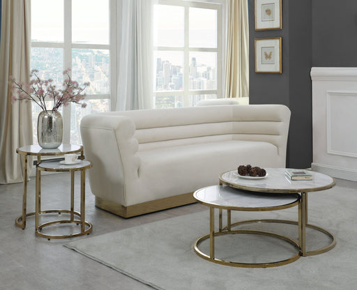 Massimo Gold End Table - Sterling House Interiors