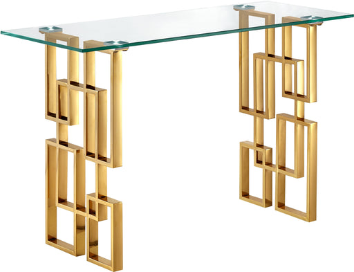 Pierre Gold Console Table - Sterling House Interiors
