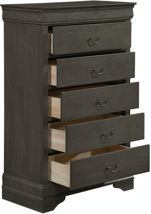 Mayville Bedroom Chest - Gray