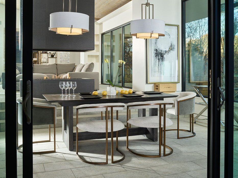 Modern Kubrick Dining Table Black