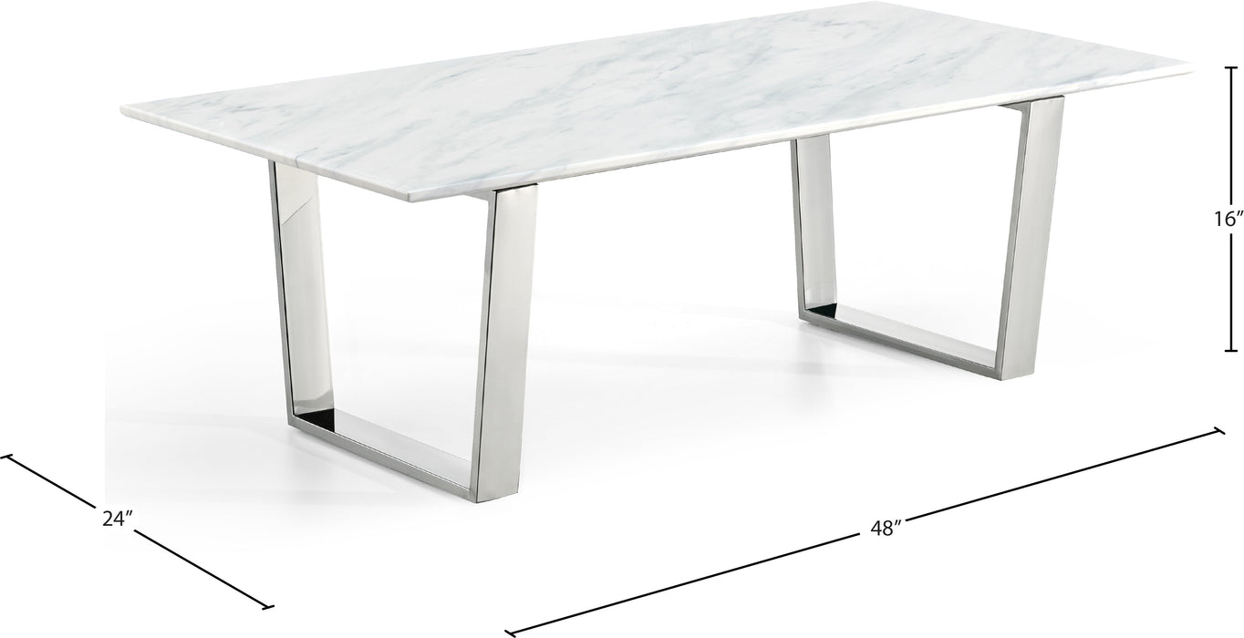 Carlton Chrome Coffee Table - Sterling House Interiors