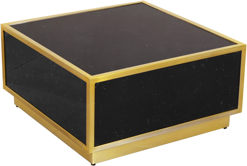 Glitz Faux Marble Coffee Table - Sterling House Interiors