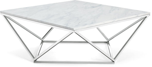 Skyler Chrome Coffee Table - Sterling House Interiors