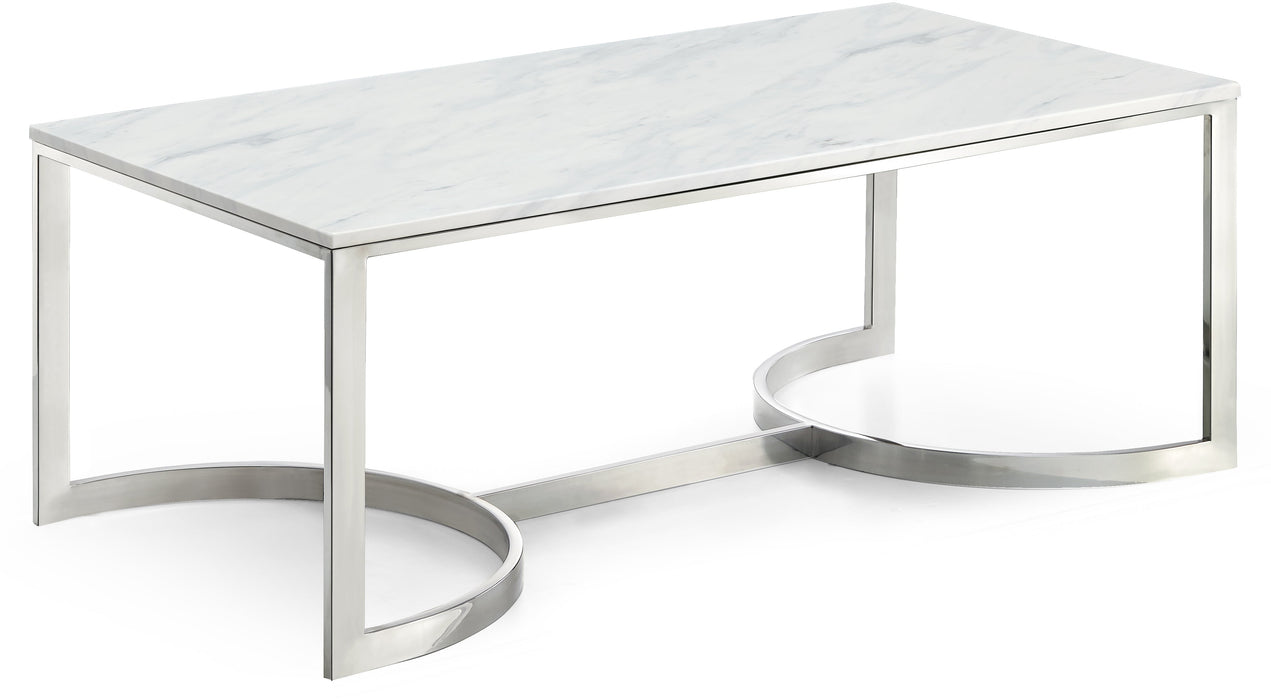 Copley Chrome Coffee Table - Sterling House Interiors
