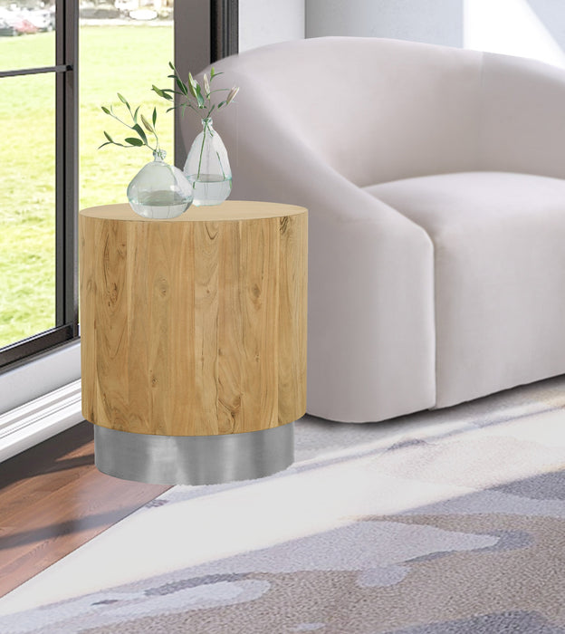 Acacia Round End Table - Sterling House Interiors